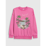 4F Girls' loose sweatshirt without hood 158/164 kapucnis pulóver 4FJRSS26TSWSF2970-54S