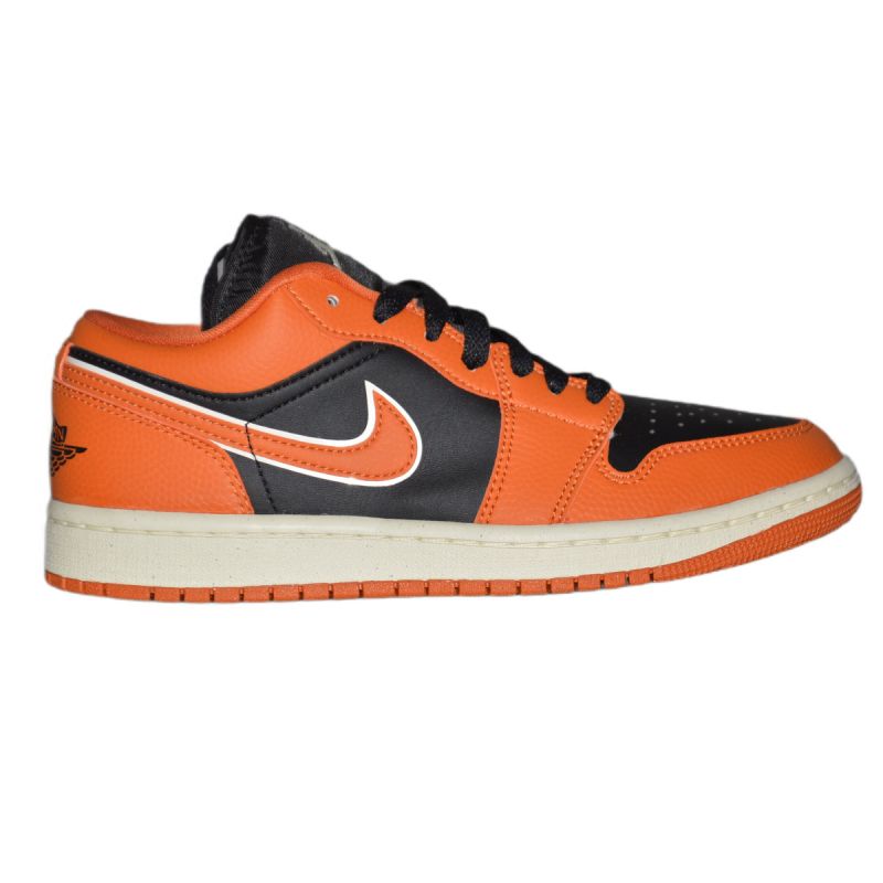 AIR Jordan Women's 1 Low Se Sport Spice/Black-Coconut Milk - fekete cipő