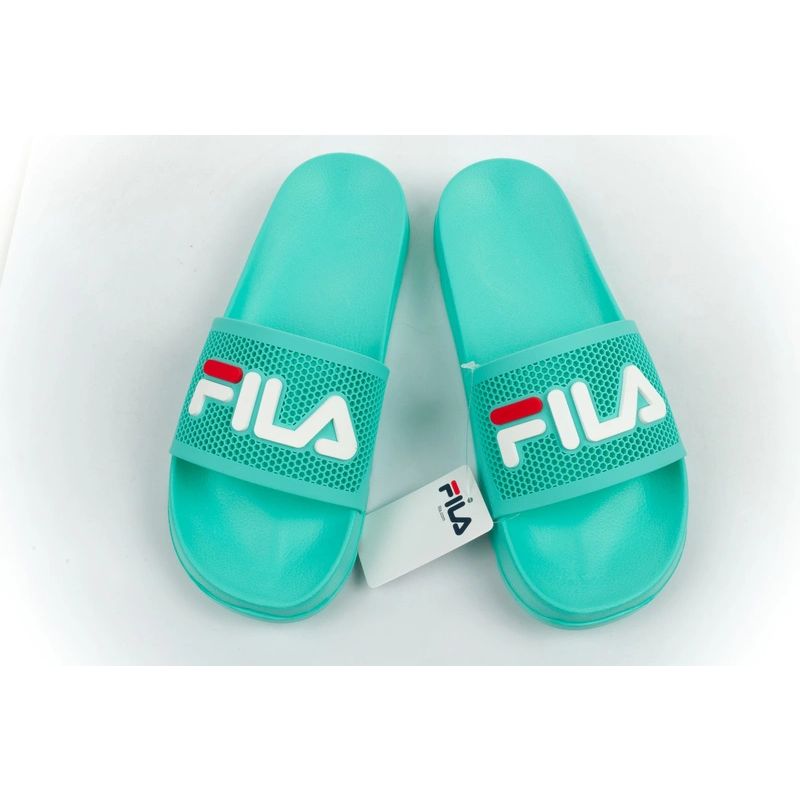 Fila women's sports flip-flops Morro comfortable green slippers for the pool zöld papucs