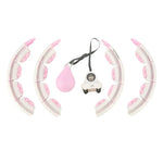 HMS HHW06 hula hoop with studs, weight and counter, pink rózsaszín edzéssegítő 17-44-561