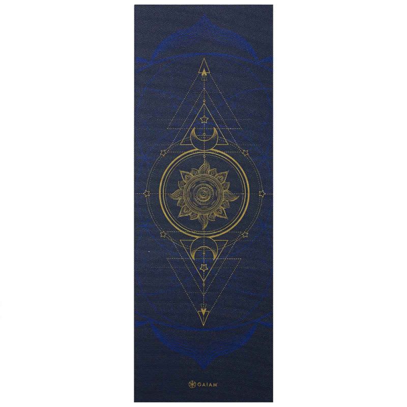 Gaiam Sun and Moon double-sided yoga mat 6mm 63419 Edzőfelszerelés