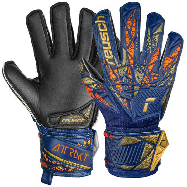 Reusch Attrakt Silver Jr 5472215 4411 goalkeeper gloves Kesztyű