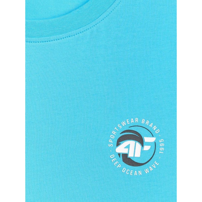 4F Men's regular sleeveless T-shirt with print póló