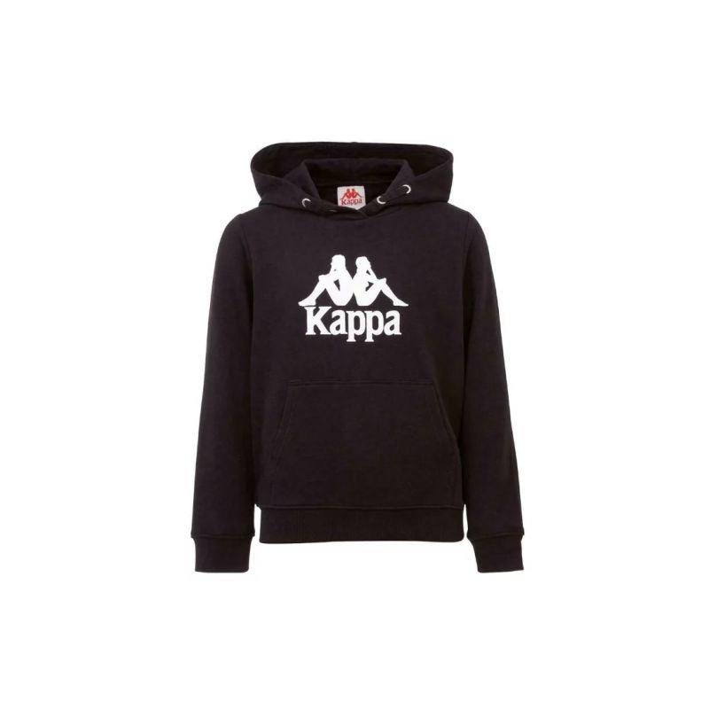 Kappa Taino Kids Hoodie Junior fekete kapucnis pulóver 705322J-19-4006