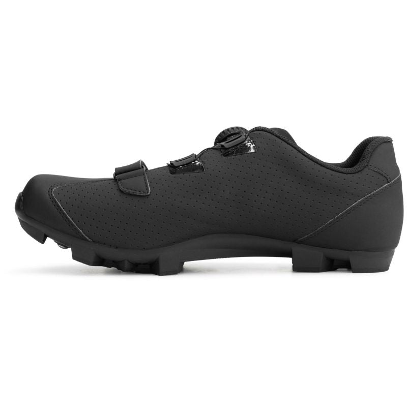 Rogelli MTB R400X black fekete kerékpáros cipő SIROG351774.39