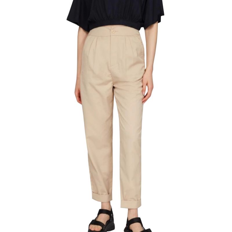 Tommy Hilfiger Tommy Jeans Tjw Shrs Pleated Tapered Pant W DW0DW09736 Ruházat