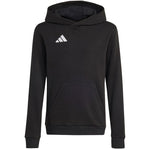 adidas Entrada 26 Hoody black JZ6569 104cm kapucnis pulóver