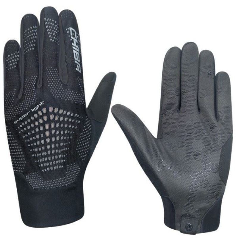 CHIBA SUPERLIGHT gloves black fekete kesztyű