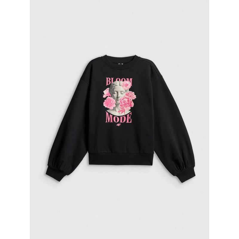 Women's loose sweatshirt without hood 4F