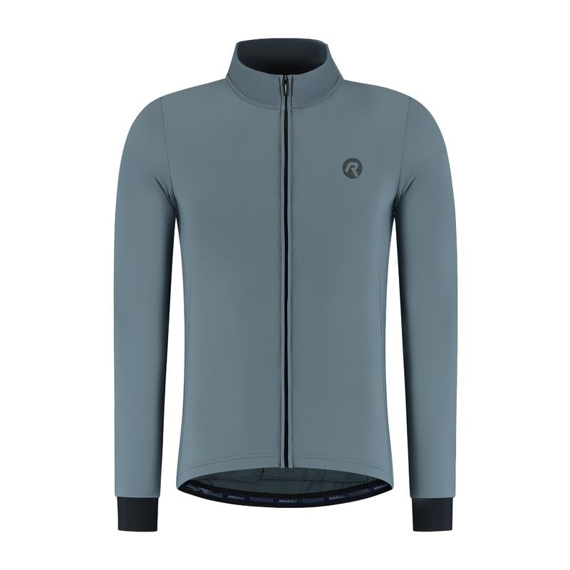 Rogelli SIGNATURE long sleeve t-shirt, gray szürke póló