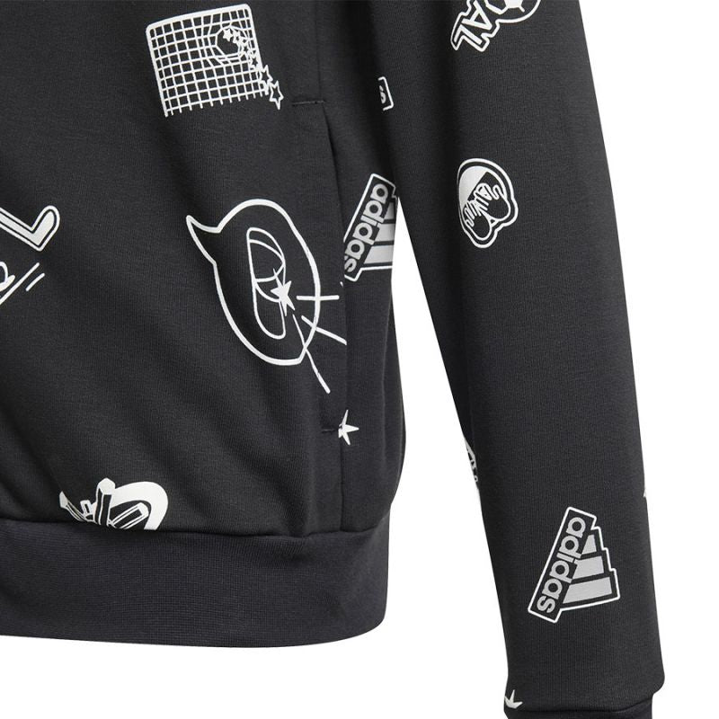 Adidas Bluv Full-Zip Hoodie Jr IN3300 Kapucnis pulóver