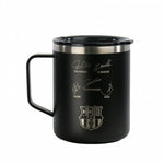 FC Barcelona thermal mug with autographs 400 ml czarny bögre