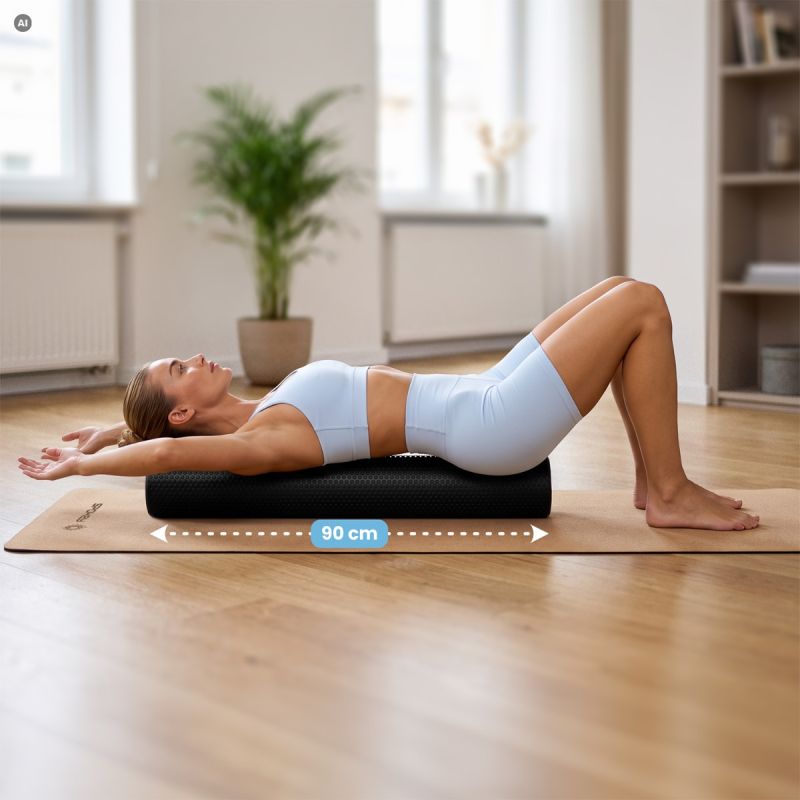 Spokey cm Pilates Roller, Roller for Stretching Exercises LONGY edzőfelszerelés SPK-947342