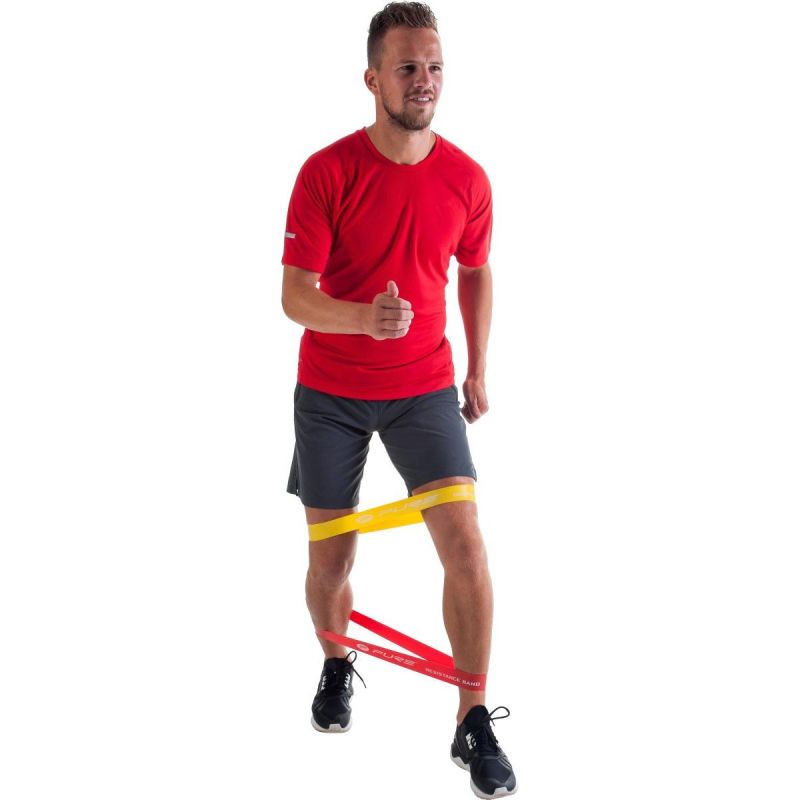 Pure 2 Improve Set Of Fitness Crossfit Mini Bands 5 Pcs fekete sets