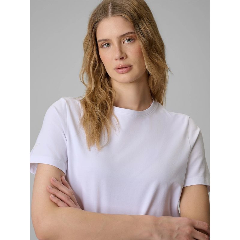 Women's regular plain T-shirt 4F 4FRMM00TTSHF3617-10S póló
