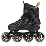 Meteor L 38-43 Buzzy Roller Skates Black/Gold