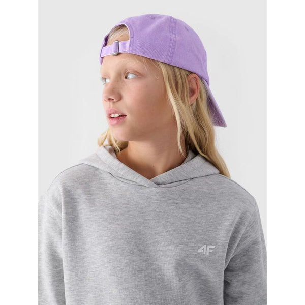 4f Girls' sweatshirt with hood, open, Junior 4FJWMM00TSWSF1316-27M General