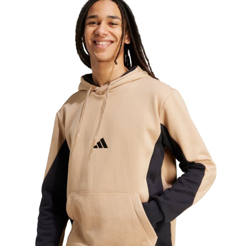 adidas Sportswear Fleece Colorblock Hooded M KB5265 tracksuit Edzőruha