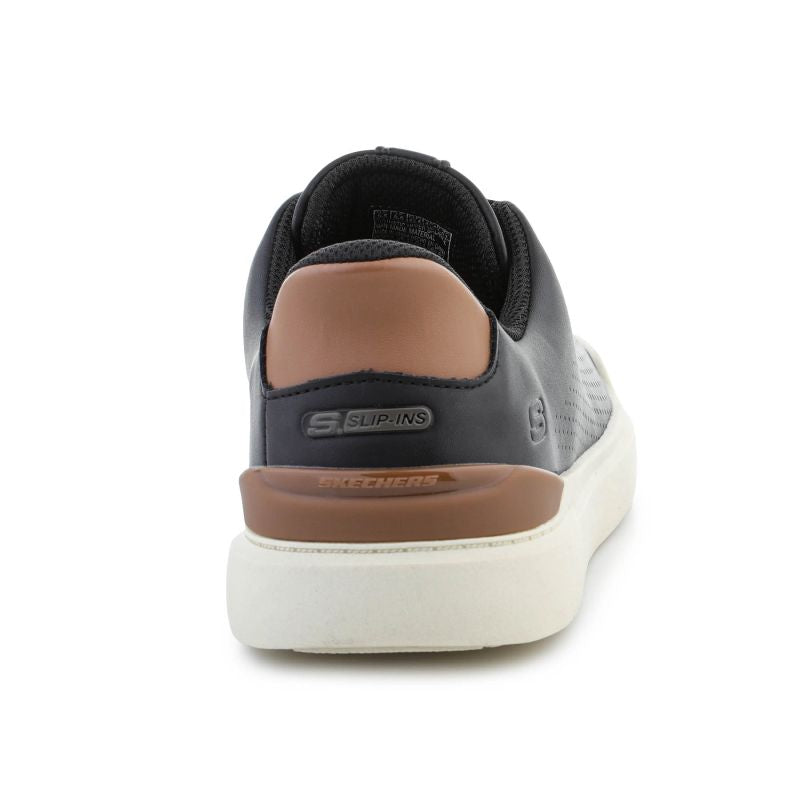 Skechers Slip-ins: Owen - Connell 205625-BLK Black Cipő
