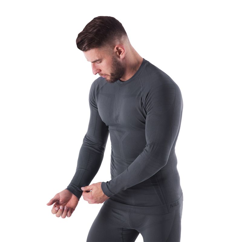 Btk0060 Men'S Gray Thermoactive T-Shirt 2xl/3xl Ragnar Nils szürke póló