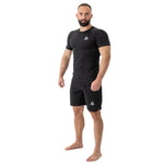 DBX Bushido Rashguard sleeve black BlackRS - fekete short