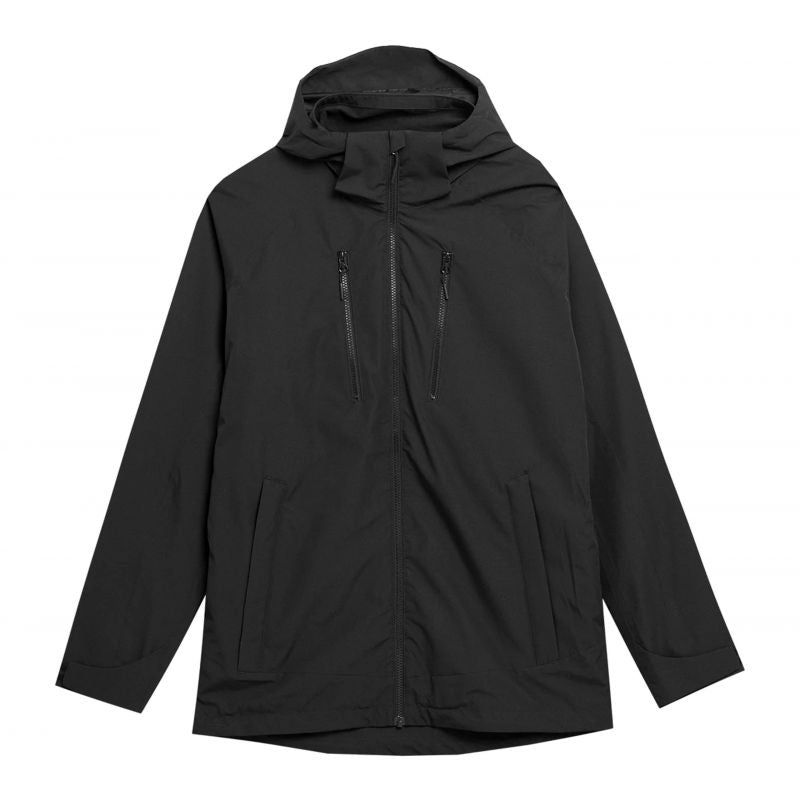 4F Jacket deep black fekete dzseki