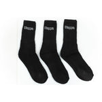 Kappa black long socks fekete zokni 34113IW901