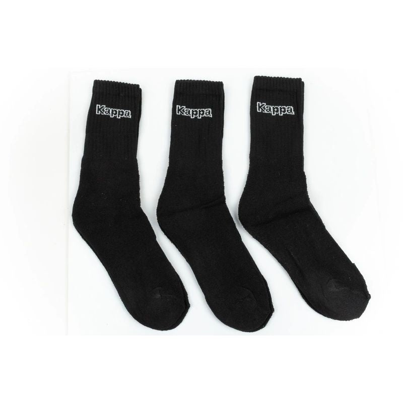 Kappa black long socks fekete zokni 34113IW901