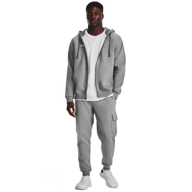 Under Armour Armor Rival Fleece FZ Hoodie M 1379767 025 Pulóver