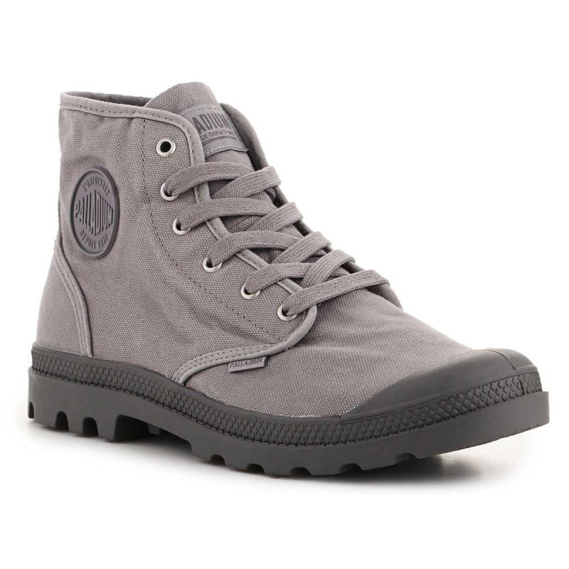 Palladium Pampa High Hi M 02352-071-M Gray Flannel shoes Cipő