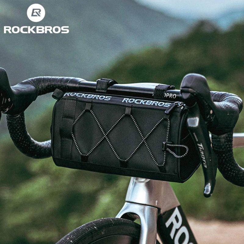 Rockbros 30110030001 handlebar - black czarny táska