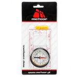 Meteor Compass with Ruler fekete compasses, tourist equipment