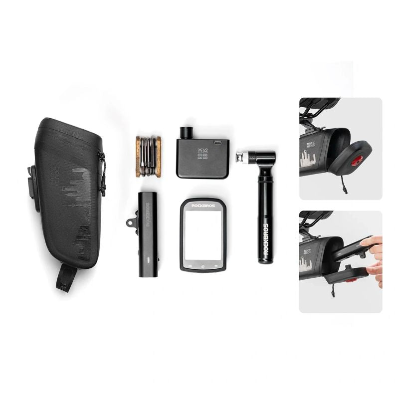 Rockbros AS-141 lightweight saddle bag kiegészítő 5907769384219-211954