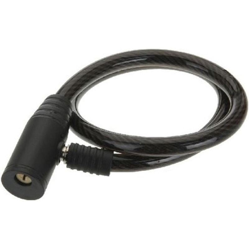 XQMAX SPIRAL BIKE LOCK WITH KEY 0. BLACK fekete pénztárca GSP-679636