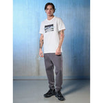4F Men's regular printed T-shirt póló 4FRSS26TTSHM3658-10S