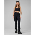 Women's ribbed knit 4F 4FRSS26TTIGF302-20S leggings