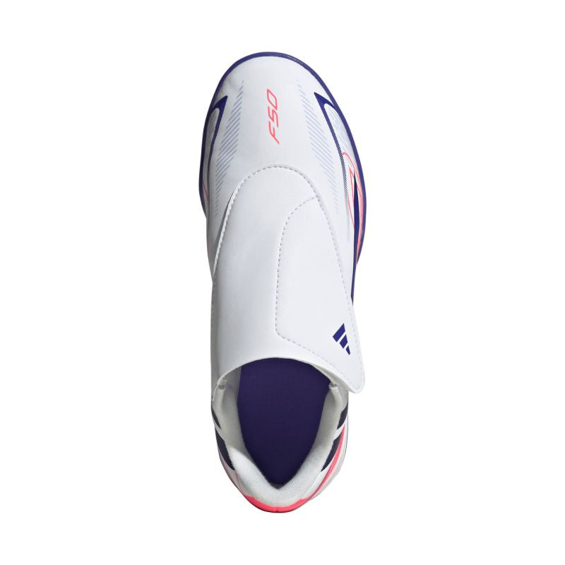 Adidas F50 Hyperfast Club Velcro TF Kids' Soccer cipő KK1335
