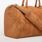 AIR Jordan Women's Jam Suede Monogram Duffle Cognac - uniwersalny táska
