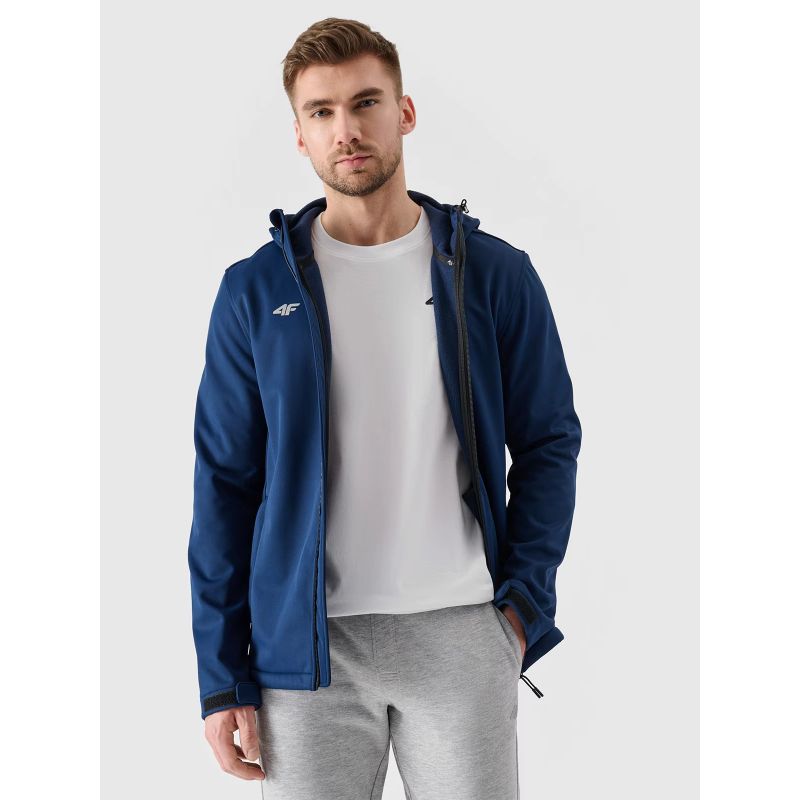 4f Men's softshell jacket with 5,000 windproof membrane NOSH4SFM001B-31S General