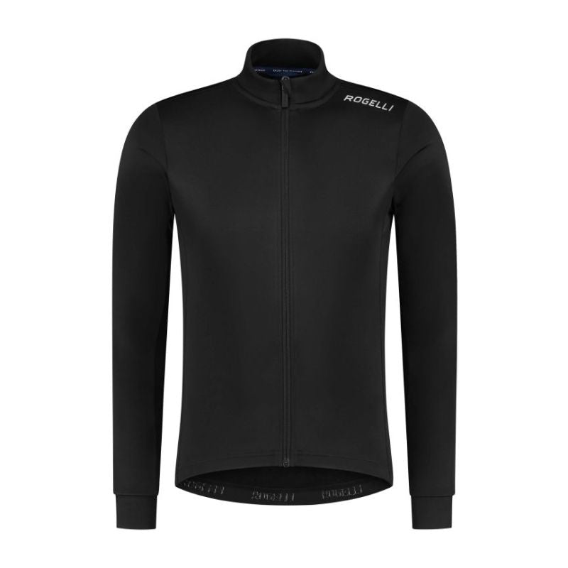 Rogelli CORE long sleeve t-shirt 5XL fekete kerékpáros ruha SIROG351805.5XL