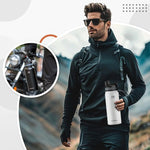 Rockbros 35210029006 thermal bicycle bottle for drinks 650 ml - white biały \ 650 ml water bottles, training equipment, tourist equipment