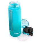 Meteor Bottle 800 ml Green/Blue uniw water bottles, training equipment