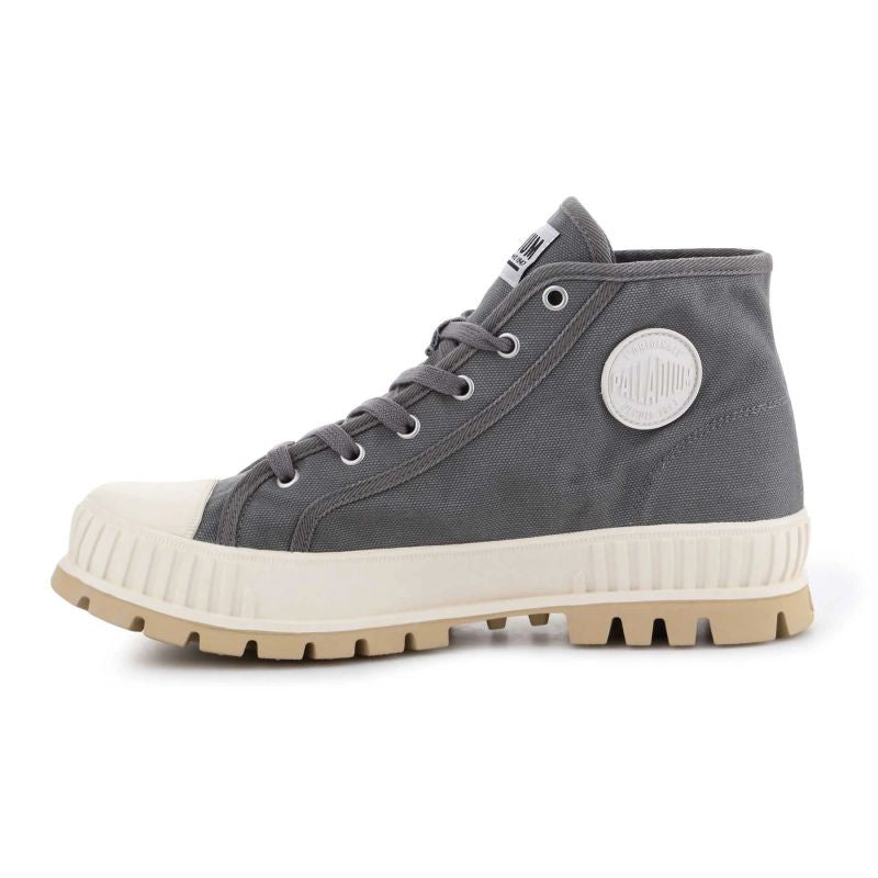 Palladium Pallashock Mid OG Granite Gray U shoes 76681-070-M Cipő