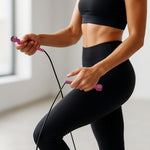 Enero Pvc Speed Skipping Rope 285cm Pink Fit rózsaszín ropes, training equipment