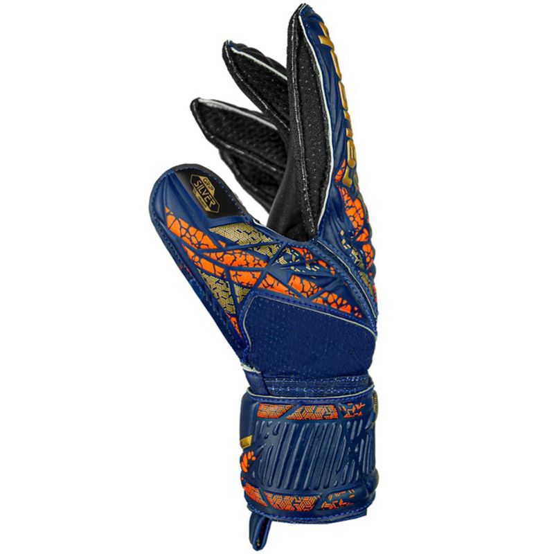 Reusch Attrakt Silver Jr 5472215 4411 goalkeeper gloves Kesztyű
