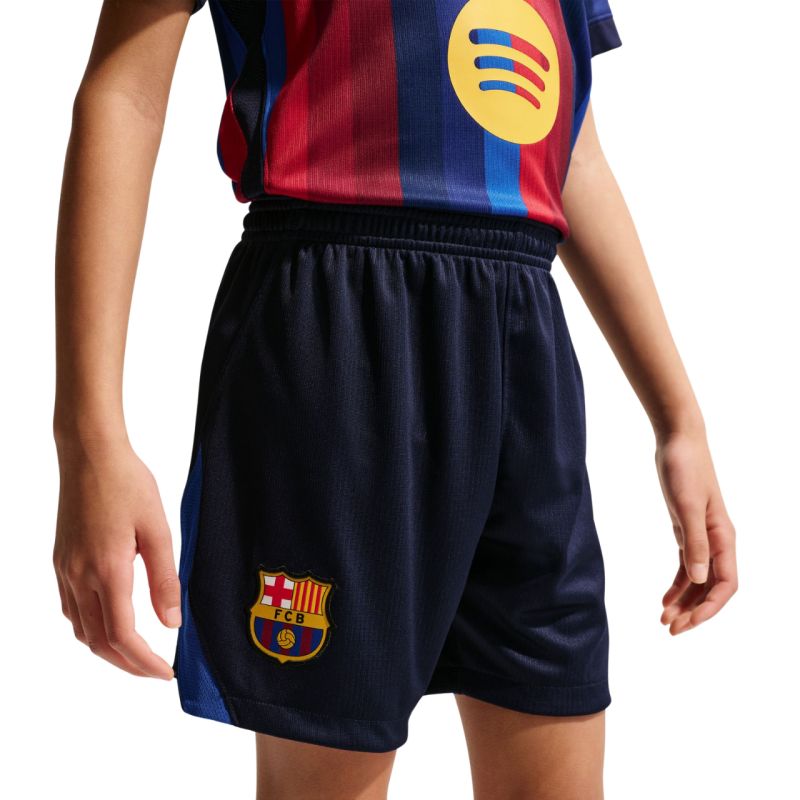 Nike FC Barcelona 2026/27 Stadium Home Kids' Navy kék short