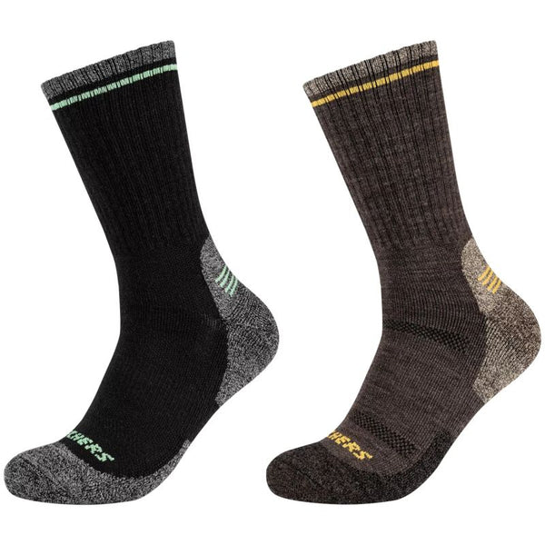Skechers 2PPK Men Trail Wool Socks SK41104-8997 Black 39-42 General