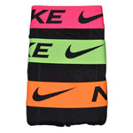 Nike men's boxer briefs 3 pack BLACK - 0000KE1156-BAV fekete alsónemű