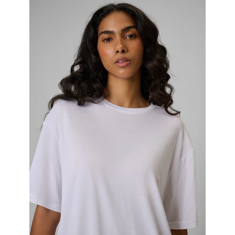 4F Women's loose plain T-shirt póló