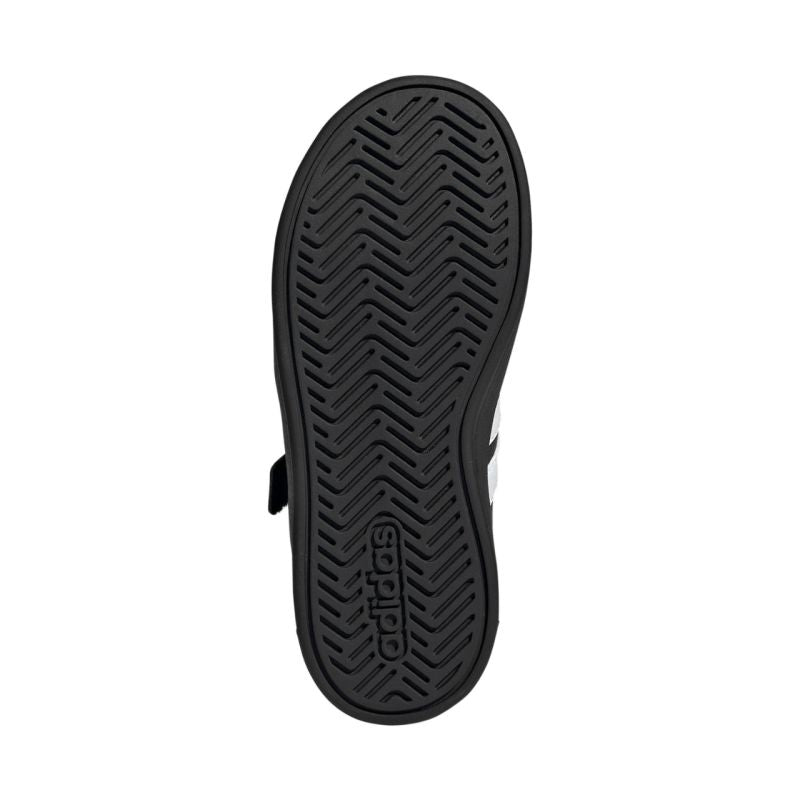 Adidas Grand Court 3.0 Kids Black and White KJ4369 fehér utcai cipő
